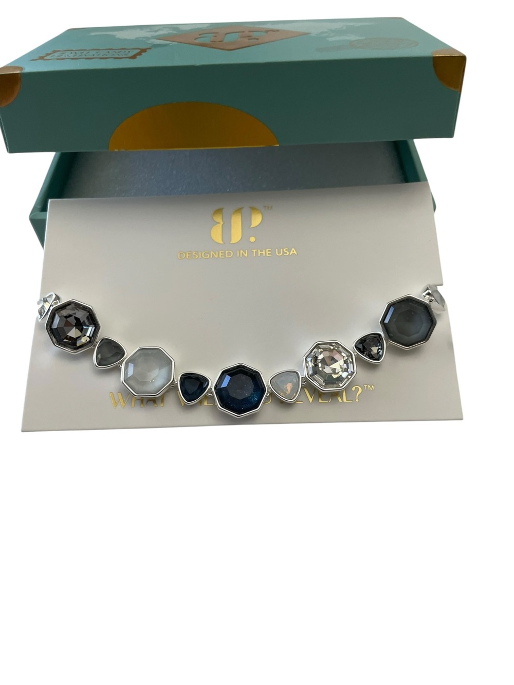 BombParty Jewel Candy “Where You’re Ment To Be” Monaco Moments Silver/Blacks New
